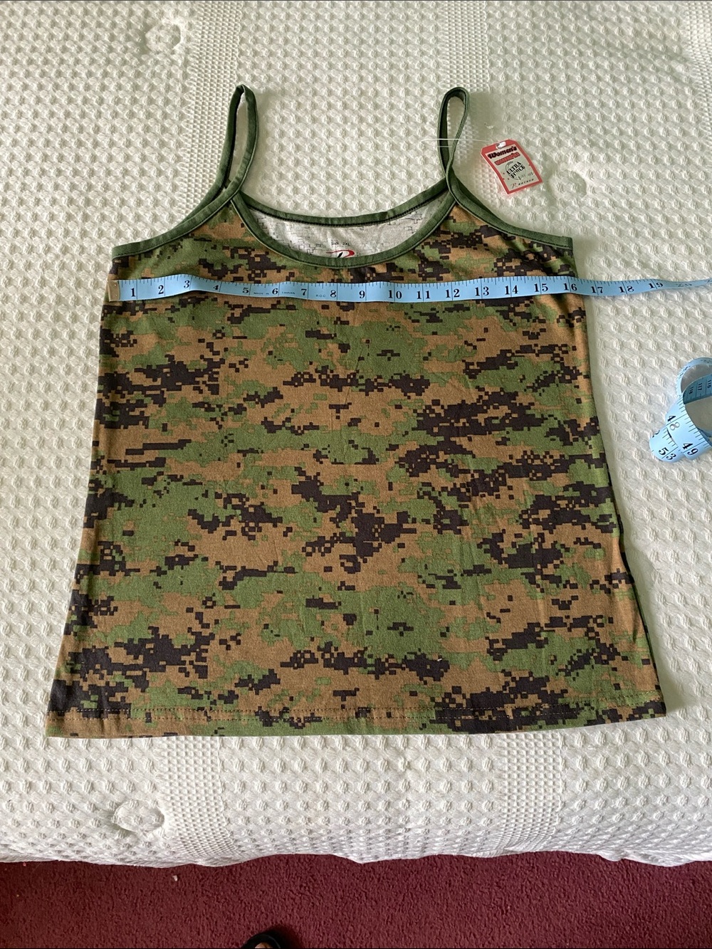 Rothco Women's Camo Tank Top in digital camo nwt